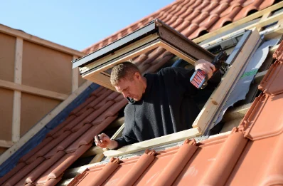 Pose de fenêtres de toit Velux à Burret